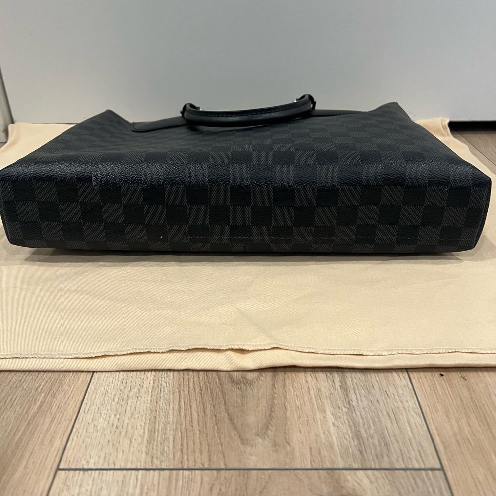 LOUIS VUITTON Damier Cobalt Porte-Documents Jour - Picture 4 of 14